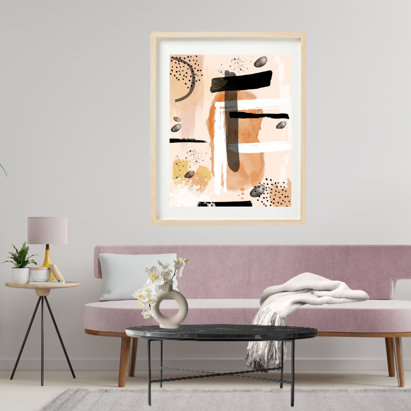 nordic abstract art print-1