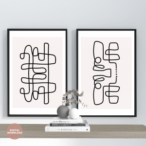 modern-scribble-art-print